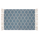 Tappetino Beige Blu 60x90 cm