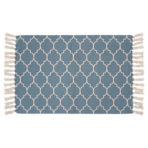 Floor mat Beige Blue 60x90 cm