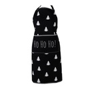 Apron Black, White 70x85 cm
