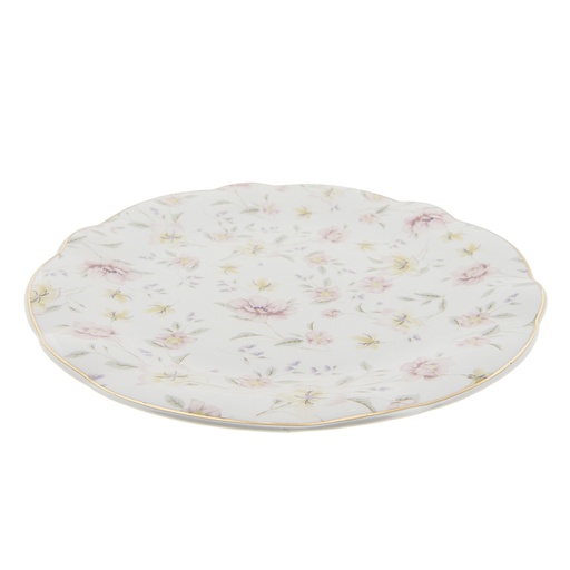 Assiette à dîner Blanc Rose Ø 26x2 cm