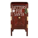 Cassetta Postale Rosso 27x21x53 cm