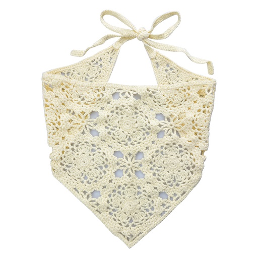 Clayre & Eef Bandana Kind 80 cm Beige Katoen