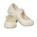 Deko Schuh Beige 12x10x8 cm