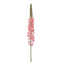 Dekorativer Zweig mit Blumen Rosa Grün