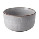 Suppenschüssel Grau Schwarz Ø 11x6 cm / 250 mll