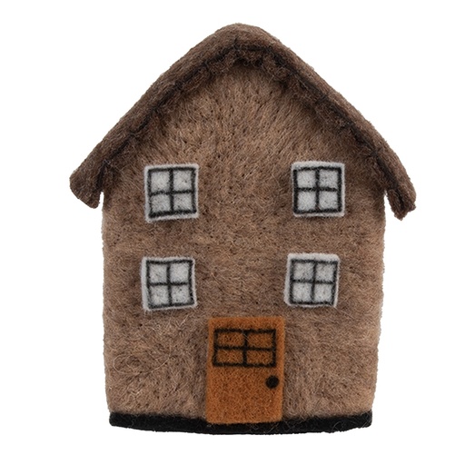 Casa di Feltro Maronne Bianco 12x7x14 cm