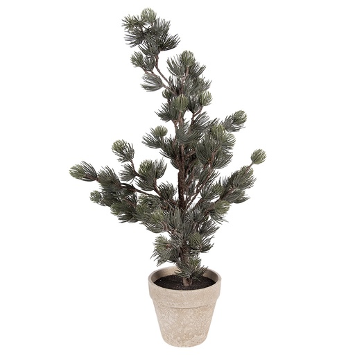 Clayre & Eef Kunstplant 30x30x65 cm Groen Kunststof