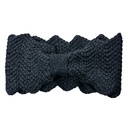 Stirnband 10x22 cm Grau