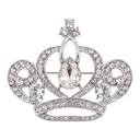 Broche zilverkleurig