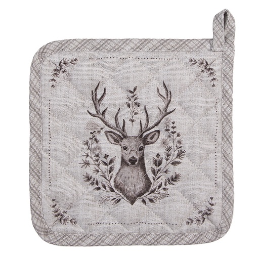 Manique Beige Marron 20x20 cm