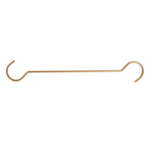 Haken Goldfarbig 50x6x1 cm