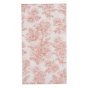 Papierservietten Weiß Rosa 33x40 cm (20)