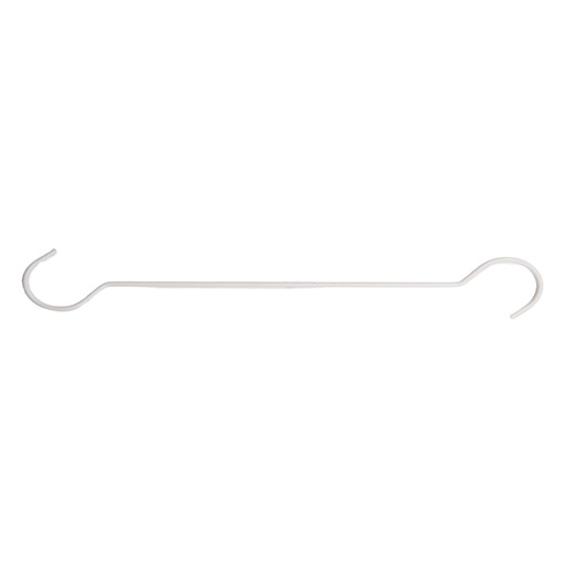 Crochet Blanc 40x6x1 cm