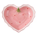 Bol Rose Blanc 20x20x4 cm