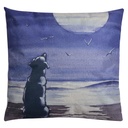 Cuscini da Divano Blu, Grigo, Nero 43x43x4 cm