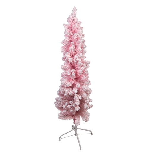 Albero di Natale artificiale Rosa Bianco 40x40x150 cm