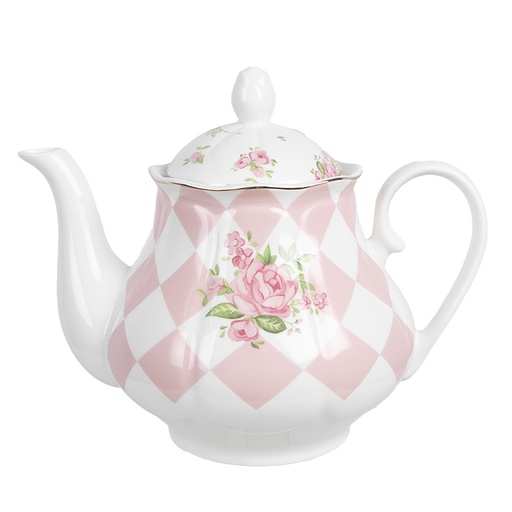 Teapot Pink 20x14x17 cm / 1000 ml
