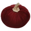 Décoration Citrouille Rouge Ø 9x8 cm