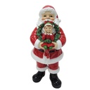 Decoratie kerstman 13x14x30 cm