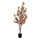 Albero di Azalea di decorazione Arancio Verde 20x20x135 cm