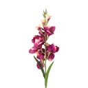 Decoratie tak met bloemen 95 cm