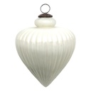 Palla di Natale XL Bianco Ø 17x20 cm