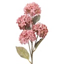 Dekorativer Zweig mit Blumen Rosa 70 cm