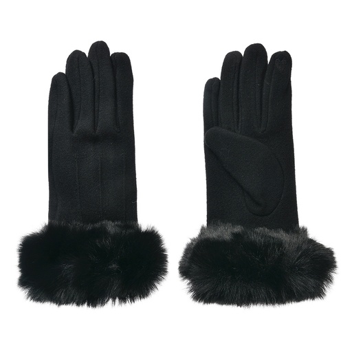 Winter Gloves Black 9x23 cm