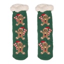 Chaussettes Vert Marron one size