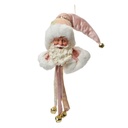 Pendentif décoratif Père Noël Rose Blanc 12x13x68 cm